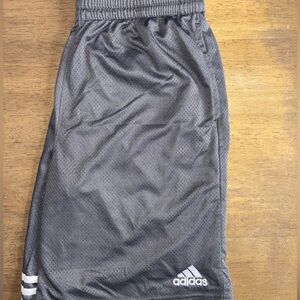 Adidas Kids Charcoal Mesh Shorts